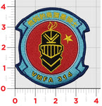 Official VMFA-314 Black Knights Aggressor Patches