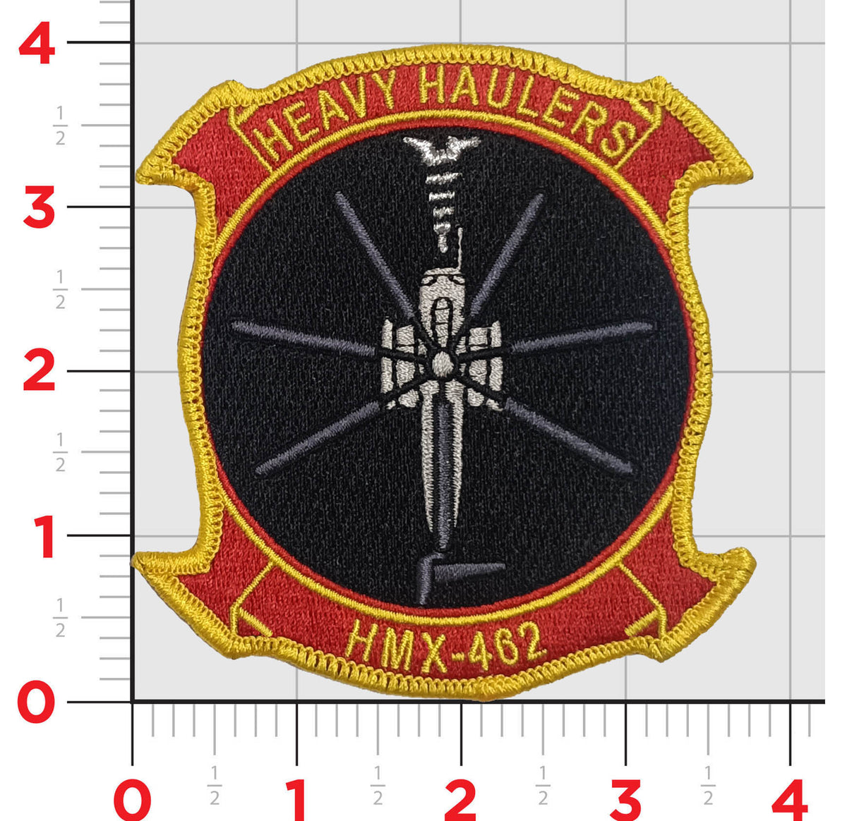 Official HMH-462 Heavy Haulers HMX Det patch – MarinePatches.com ...