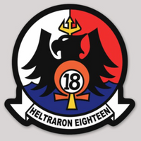 Officially Licensed HT-18 Vigilant Eagles squadron Sticker