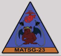 Officially Licensed Marine Aviation Training Squadron MATSG-23 sticker