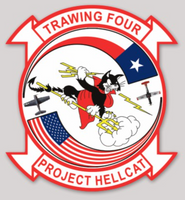 Official Training Wing Four and Five TW Project Hellcat Sticker