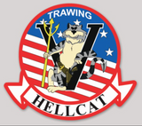 Official Training Wing Four and Five TW Project Hellcat Sticker