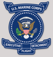Officially Licensed HMX-1 Executive Flight Detachment Sticker