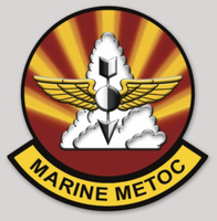 Officially Licensed Marine METOC sticker