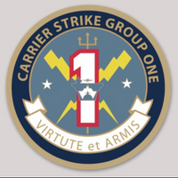 Officially Licensed Carrier Strike Group One sticker