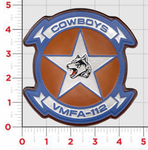 Officially Licensed VMFA-112 Cowboys leather patch