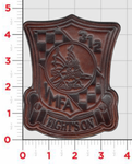 Officially Licensed VMFA-312 Checkerboards leather patch