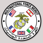 Officially Licensed Multinational Force Beirut sticker