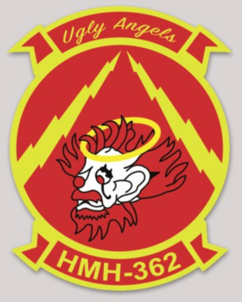 Officially Licensed HMH-362 Ugly Angels sticker