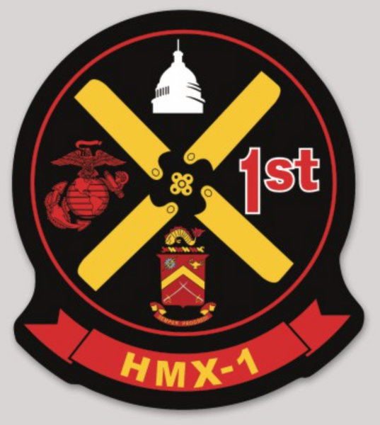 Officially Licensed USMC HMX-1 Nighthawks Stickers