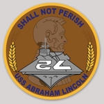 Officially Licensed CVN-72 USS Abraham Lincoln Sticker