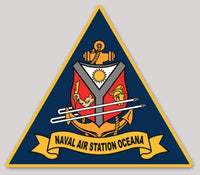 Officially Licensed US Navy NAS Oceana Sticker