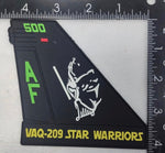 Official VAQ-209 Star Warriors PVC Glow Patch