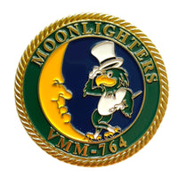 Officially Licensed USMC VMM-764 Moonlight Coin