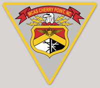 Officially Licensed USMC MCAS Cherry Point Sticker