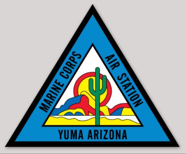 Officially Licensed USMC MCAS Yuma Sticker