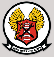 Officially Licensed USMC H&HS MCAS New River Sticker