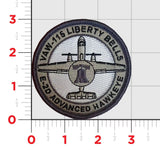 Official VAW-115 Liberty Bells E-2D Hawkeye Shoulder Patch