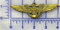 Naval Aviator Wings Patch