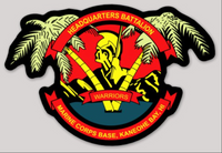 Officially Licensed USMC Kaneohe Bay Headquarters Battalion Sticker