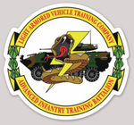 Officially Licensed Light Armored Vehicle LAV Training Company Sticker