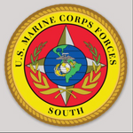 Officially Licensed USMC MARFOR South Sticker