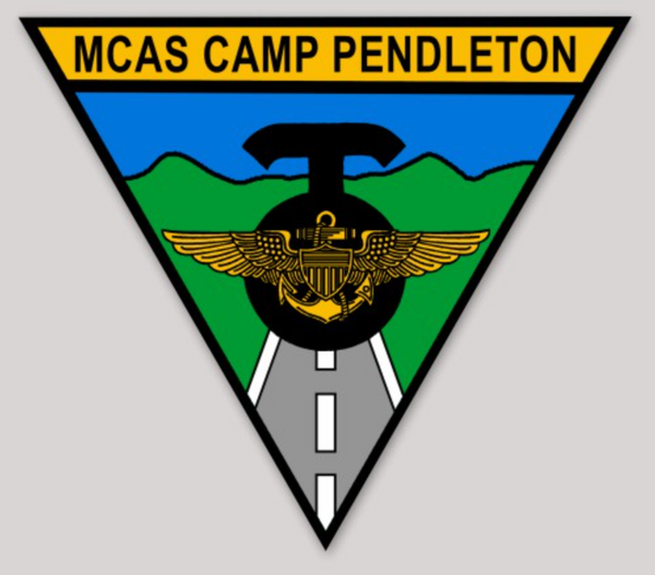 Officially Licensed USMC MCAS Camp Pendleton Sticker
