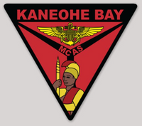 Officially Licensed USMC MCAS Kaneohe Bay Sticker