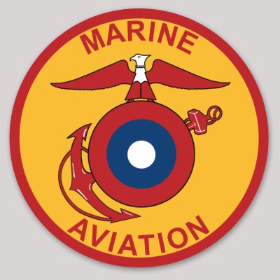 Marine Aviation Sticker