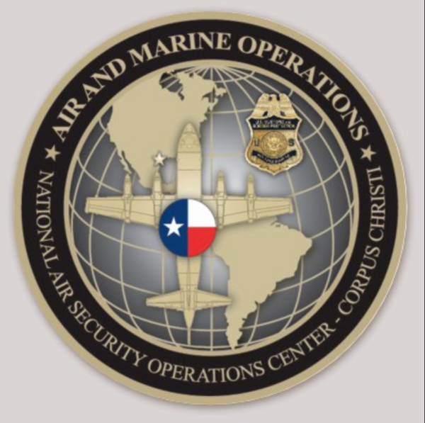 Official CBP Air & Marine NASOC Corpus Christi P-3 Orion Sticker