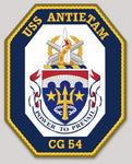 Officially Licensed US Navy Antietam CG-54 Power to Prevail Sticker