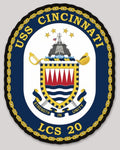 Officially Licensed US Navy USS Cincinnati LCS-20 Sticker