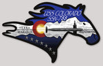 Officially Licensed US Navy USS Colorado SSN-788 Sticker