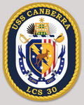 Officially Licensed USS Canberra LCS-30 Can Do Sticker