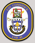 Officially Licensed USS Comstock LSD-45 Sticker