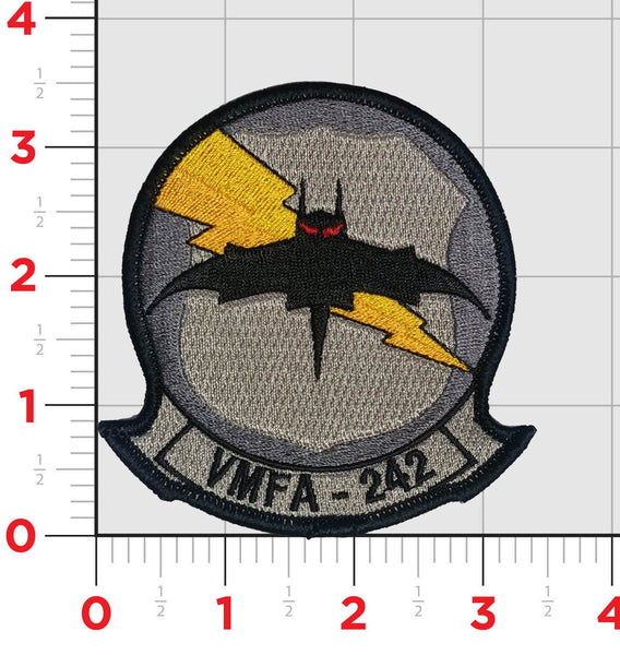 Officially Licensed VMFA-242 Bats Squadron Patch