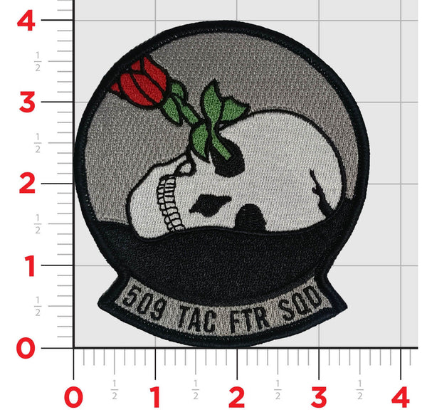 Official USAF 509th TFS Tactical Fighter Squadron Patch