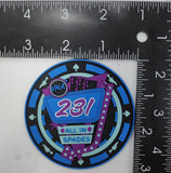 Official VMA-231 Las Vegas Det PVC Glow Patches