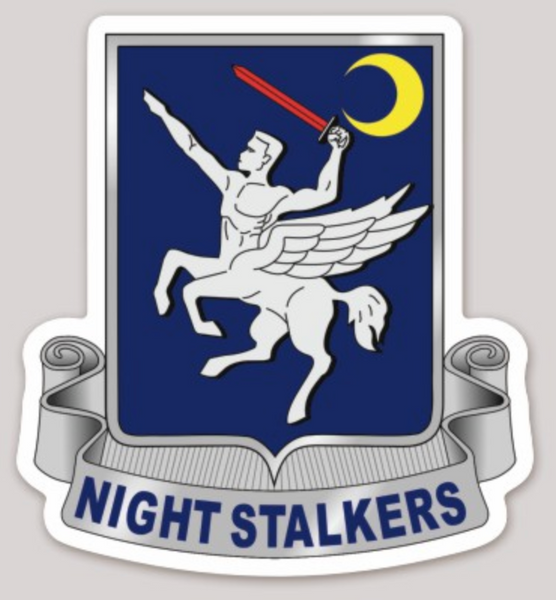 Task Force 160th SOAR Night Stalkers Unit Crest Sticker