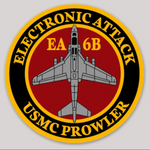 Officially Licensed USMC EA-6B Prowler Sticker