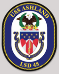 Officially Licensed US Navy LSD-48 USS Ashland Sticker