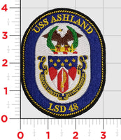 Officially Licensed USS Ashland LSD-48 Patch