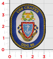 Officially Licensed USS Chafee DDG-90 Patch