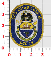 Officially Licensed USS Charleston LCS-18 Patch