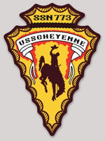 Officially Licensed US Navy USS Cheyenne SSN-773 Sticker