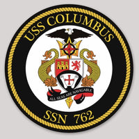 Officially Licensed USS Columbus SSN-762 Sticker