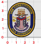 Officially Licensed USS Constitution Old Ironsides Patch