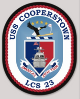 Officially Licensed US Navy USS Cooperstown LCS-23 Sticker