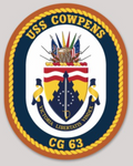 Officially Licensed  US Navy USS Cowpens CG-63 Sticker