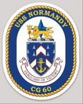 Officially Licensed US Navy USS Normandy CG-60 Sticker